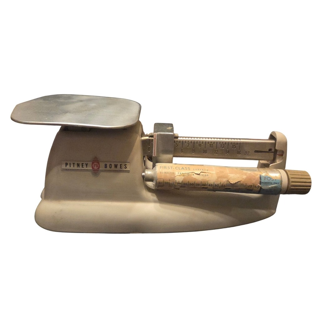 Pitney Bowes Postal Beam Scale Vintage Model 4900-134829 Retro
Office Decor